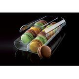 Silikomart Clear Macaroon Tray with Cover, Case of 48