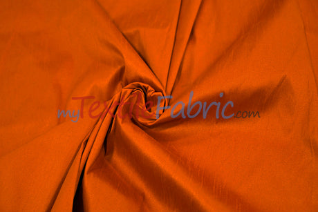 Faux Silk Polyester Dupioni Fabric - Solid Texture, 54" Width, Multiple Colors (Yards, Bolts, Sample Swatch)