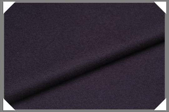 Navy Wool Flannel Fabric - Navy, 58/60" Wide