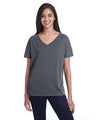 Ladies' Triblend Fleck Short-Sleeve V-Neck T-Shirt