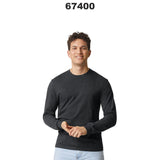 Gildan® Softstyle CVC Crewneck Long Sleeve T-Shirt