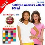 Gildan® Softstyle Women’s Short Sleeve V-Neck Tee