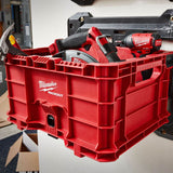 Milwaukee 48-22-8440 Packout 18.6" Tool Storage Crate – Heavy-Duty, 50 lbs Capacity