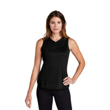Sport-Tek ® Women's PosiCharge ® Tri-Blend Wicking Draft Hoodie Tank
