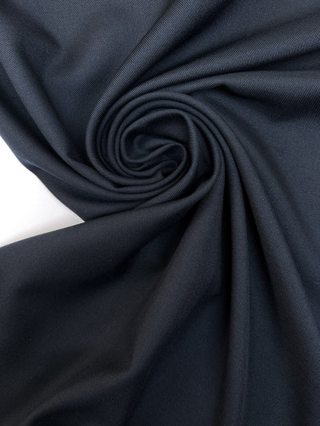 Wool Twill Blue Shade Suiting Fabric