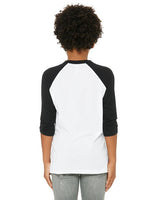 Bella + Canvas® Youth Three-Quarter Sleeve Baseball T-Shirt - 3200Y