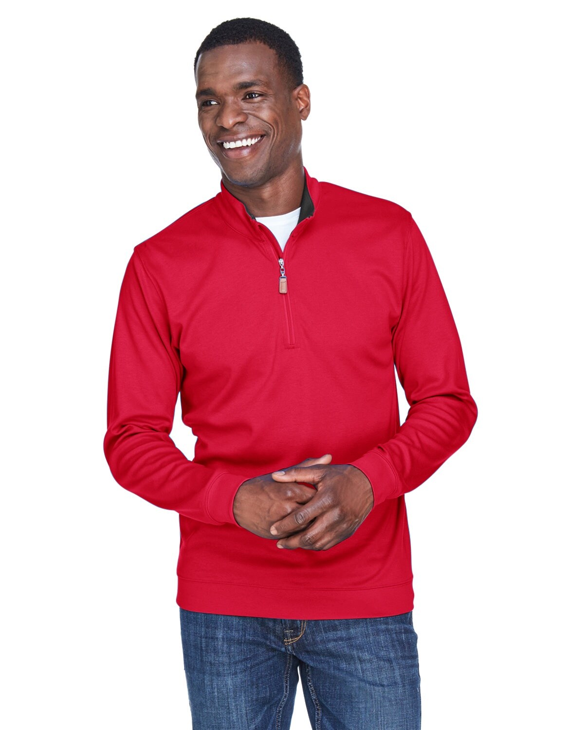 Devon & Jones® Men's DRY Performance Quarter-Zip