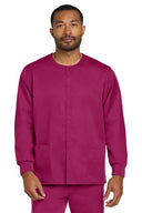 Wink® WorkFlex Snap Front Scrub Jacket Comfortable