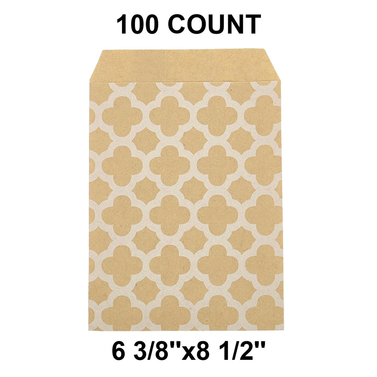 Reliable White Paper Merchandise Bags 6 3/8" x 8 1/2"