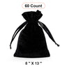Velvet Jewelry Bags 8" x 13" Durable and Stylish