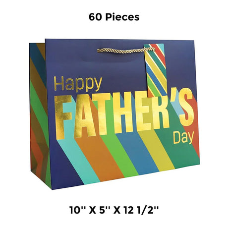 Premium Patterned Gift Bags 10" x 5" x 12-1/2"