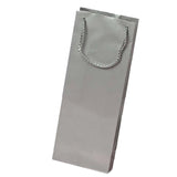 Chic Glossy Paper Wine Bottle Euro Tote 5" x 3" x 13 1/4"