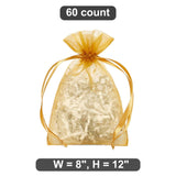 Spacious Gift Wrapping Option 8" x 12" Organza Bag