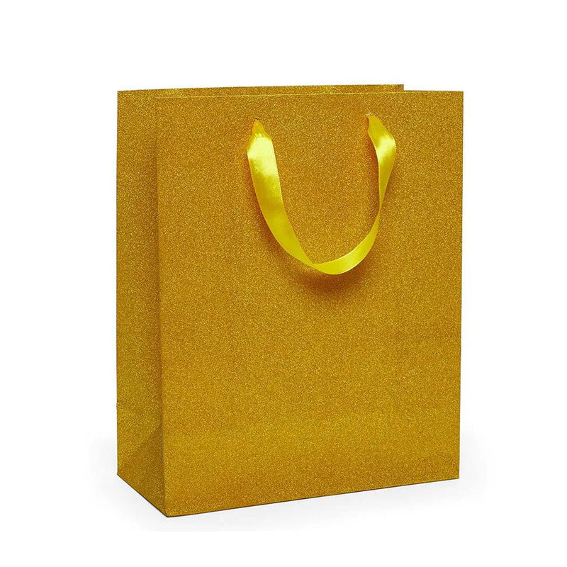 Glitter Grain Euro Totes 10 1/4'' x 4 3/4'' x 12 5/8'' for Stylish Packaging