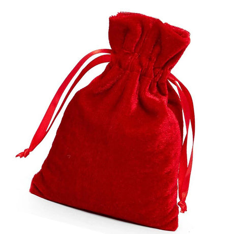 Large Velvet Jewelry Bags 6" x 9" Soft and Durable