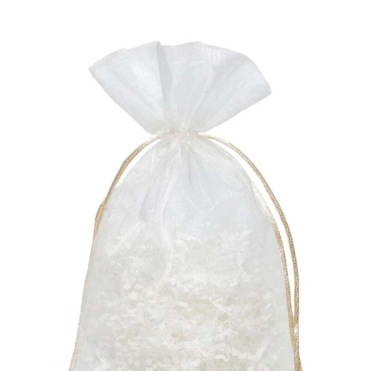 Flat Bottom Organza Bags 5 1/2''x11/2''x10 1/2'' for Special Occasions