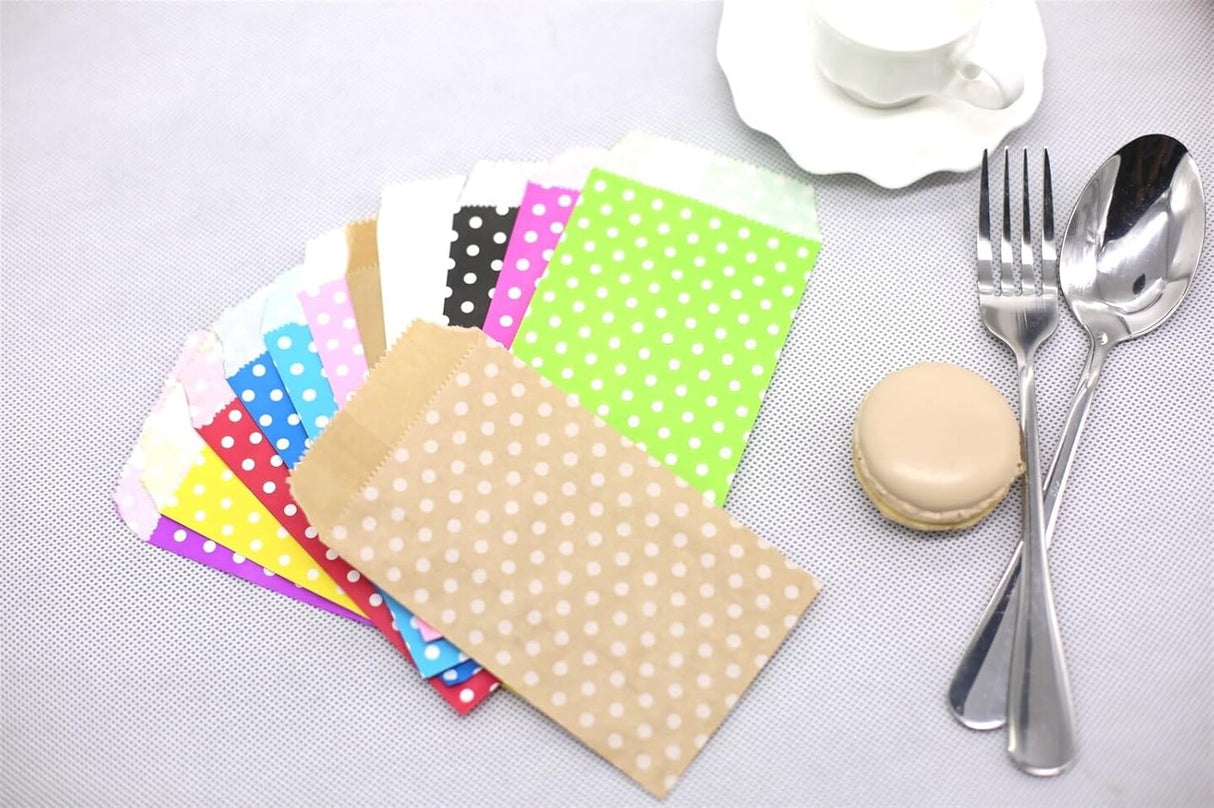 Pocket-Sized Small Dots Bags 3 1/4" x 5 1/8"