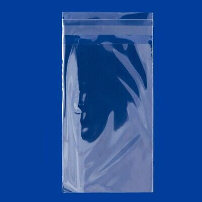 1.2 Mil Poly Bags for Self-Sealing with Tape 11'' x 14''