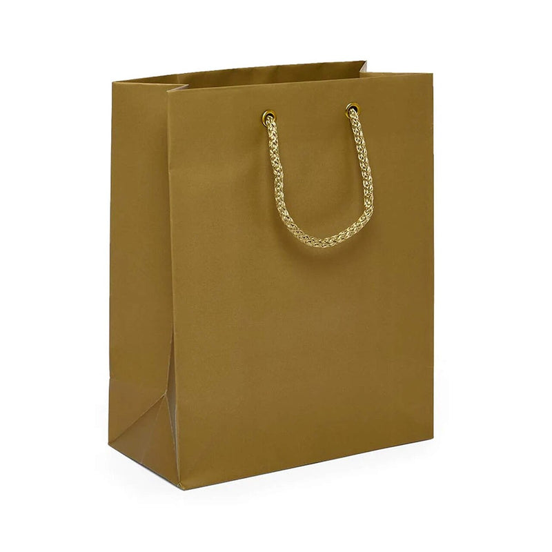 Fashionable Matte Euro Tote 9" x 3 1/2" x 7"