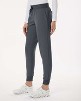 Jaanuu® Women's Silex Knit Waist Scrub Joggers Petite Sizes