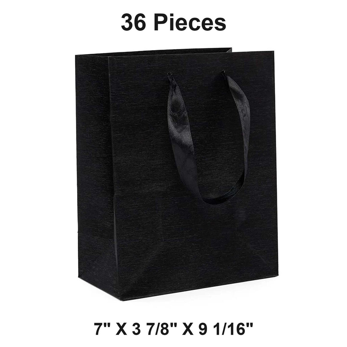 Metallic Euro Totes Brushed Finish 7'' X 3 7/8'' X 9 1/16'' Stylish