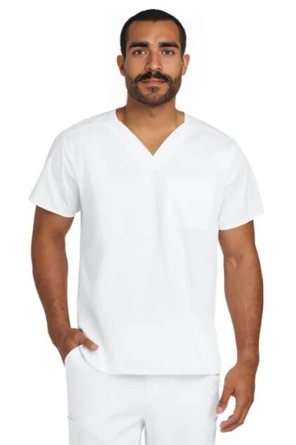 Wink® WorkFlex Chest Pocket V-Neck Top