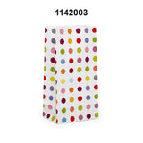 Dot Patterned Sos Food Bags 5'' X 3 1/8'' X 9 5/8''