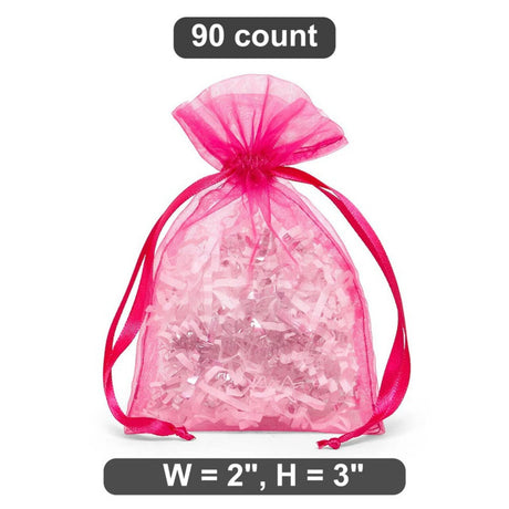 2" x 3" Organza Bag Small and Handy for Favors