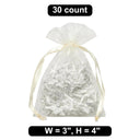 3" x 4" Organza Bag Small and Practical Gift Bag