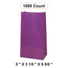 Colored Paper Bags 5'' x 3 1/8'' x 9 5/8'' Gift Bags