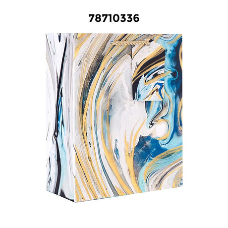 Vibrant Patterned Gift Bags 10" x 4" x 8"