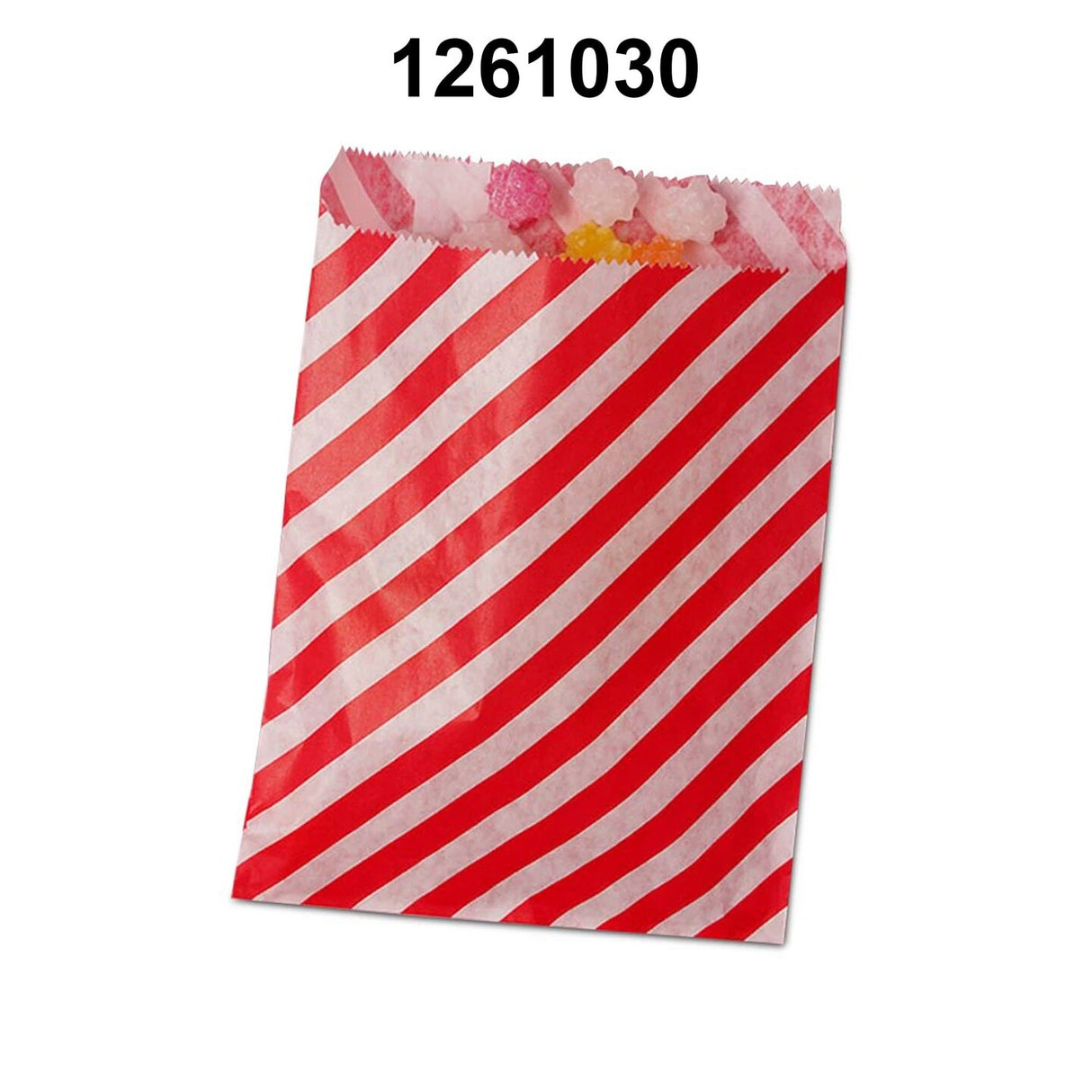 Large Diagonal Stripes Merchandise Bags 8 1/2" x 11"