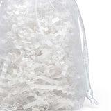Flat Bottom Organza Bags 3 1/2'' x 1''x 5 1/2'' for Gift Wrapping
