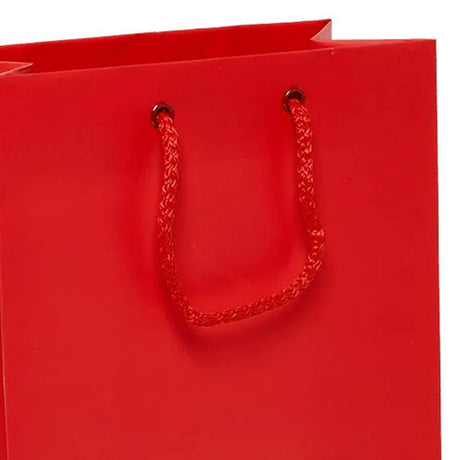 Functional Matte Euro Tote 9" x 3 1/2" x 7"