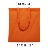 Reliable Flat Cotton Tote 15" x 16 1/2"