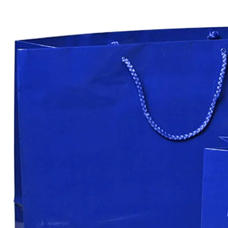 Vibrant Glossy Mini Paper Totes 5 1/2'' x 2 1/2'' x 5''