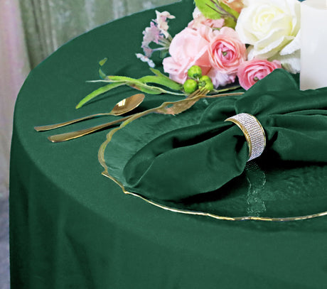 Square Scuba Table Overlay 72x72 Hunter Green