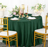 Seamless Round Scuba Wrinkle-Free Tablecloth 240 GSM