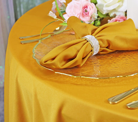 Square Scuba Table Overlay 72x72 Gold