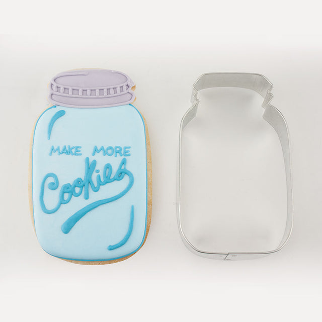 Ann Clark Mason Jar Cookie Cutter, 4 1/2"