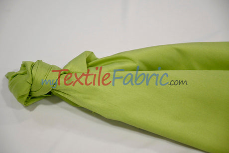 Faux Silk Polyester Dupioni Fabric - Solid Texture, 54" Width, Multiple Colors (Yards, Bolts, Sample Swatch)