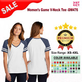 District® Women’s Game V-Neck Short Sleeve Tee