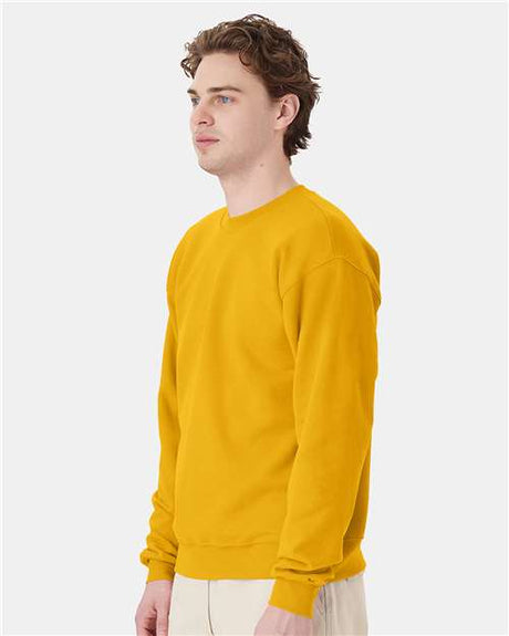 Hanes EcoSmart fleece-blend long sleeve crewneck sweatshirt in assorted colors for casual layering