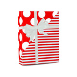 Elegant Striped Gift Wrap 30" x 833' Roll 60 lbs