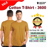 Next Level® Cotton Short Sleeve Crewneck T-Shirt