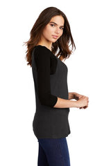 District® Women’s Perfect Three-Quarter Sleeve Raglan