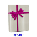 All-Purpose Solid Gift Wrap 24" x 417' 60 lbs for Versatile Use