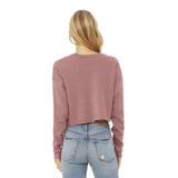 Bella + Canvas® Ladies Cropped Fleece Crew