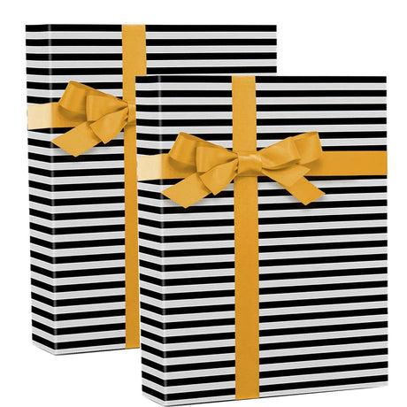 Bold Striped Gift Wrap 24" x 833' Roll 60 lbs