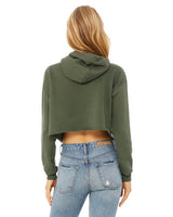 BELLA+CANVAS® Women’s Cropped Fleece Hoodie Sweatshirt Soft, Sustainable & Stylish